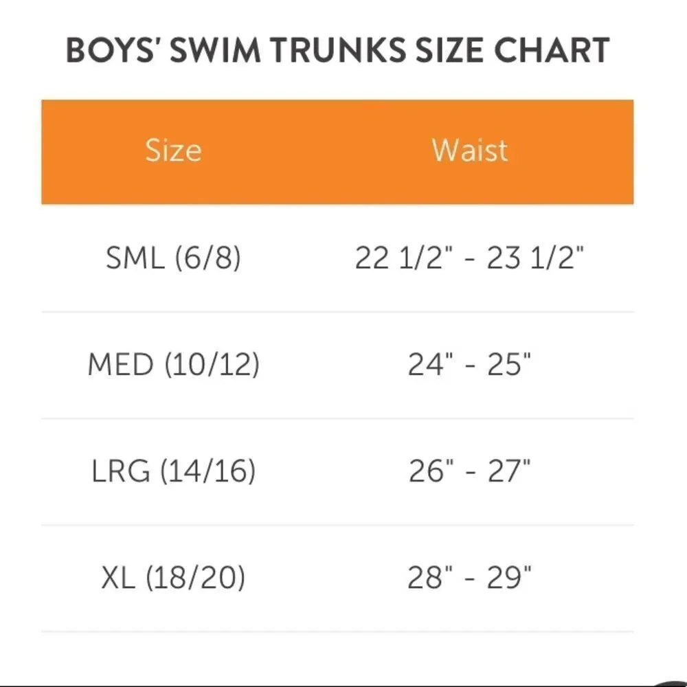 NEW Boys Swim Shorts Floral/Camoflauge Print